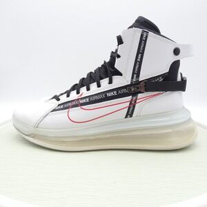 Nike Air Max 720 Saturn White Black Red Mens AO2110-100 Size 10.5 High Top